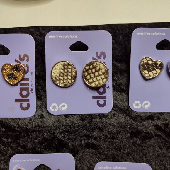New Lot Claires Icing Animal Earrings Crawlers Necklace Rings Cat Eye Glasses - Picture 8 of 13
